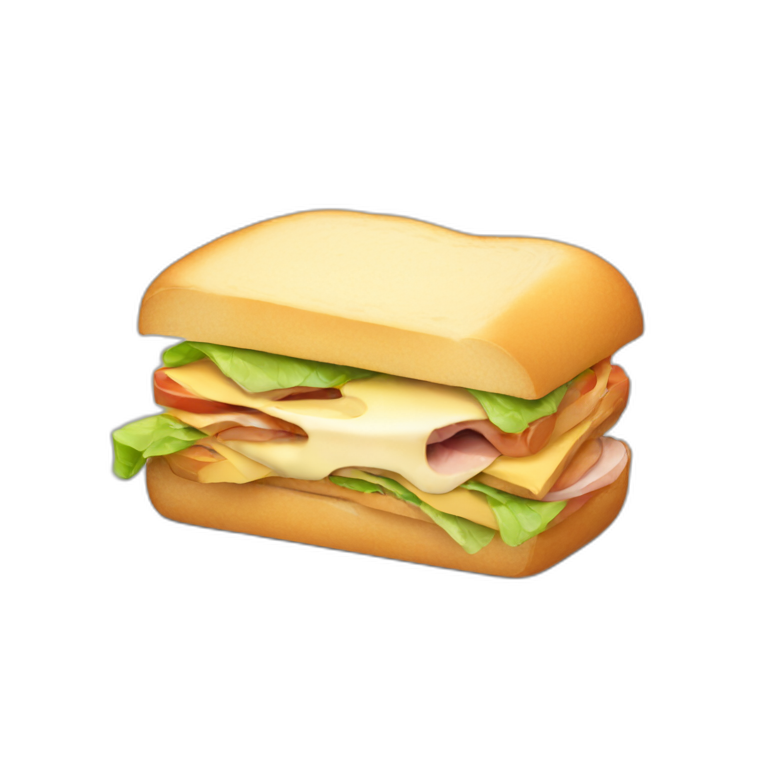 iphone eating a sandwich emoji