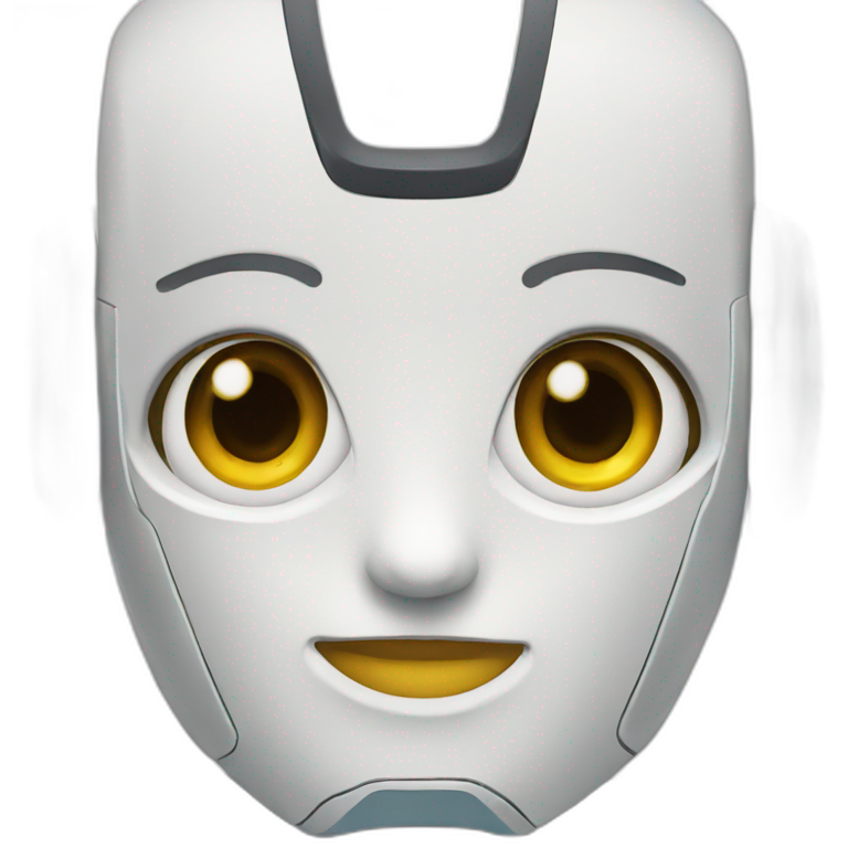 AI robot emoji