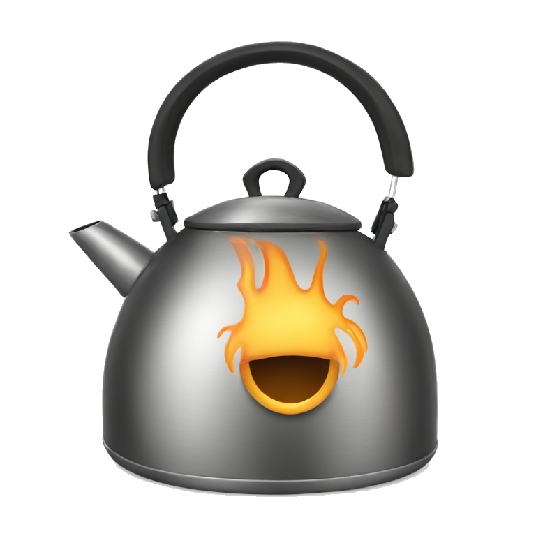 hot kettle emoji