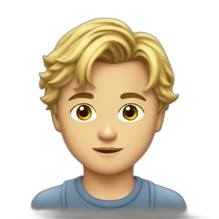 Young leonardo dicaprio emoji