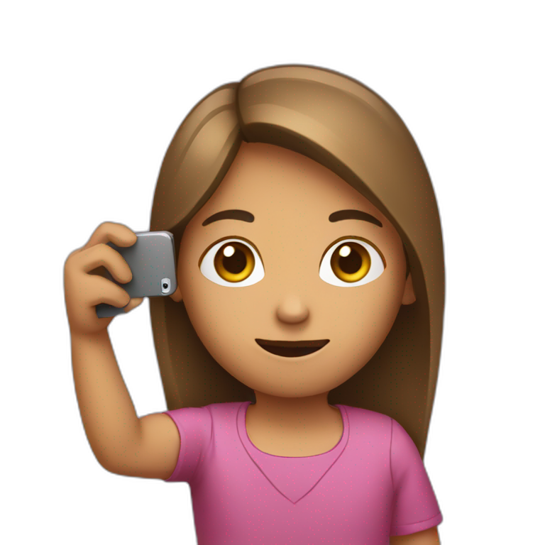 holding phone emoji