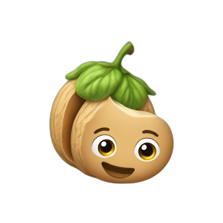 Peanut at work emoji