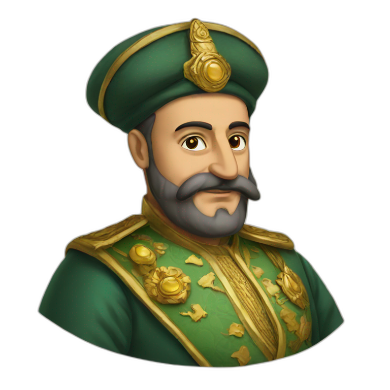 Ottoman sultan emoji