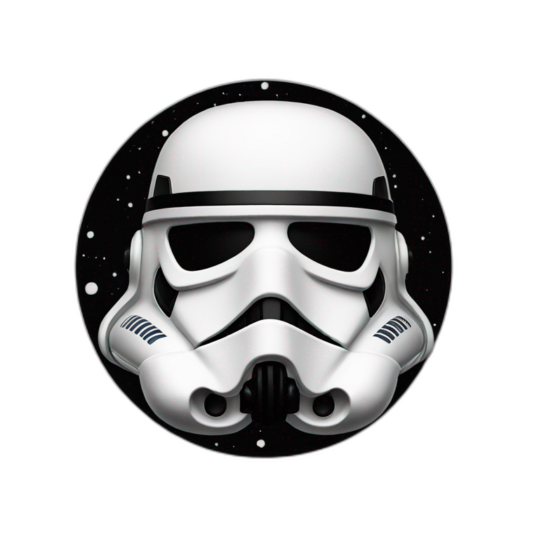 galactic empire logo star wars emoji