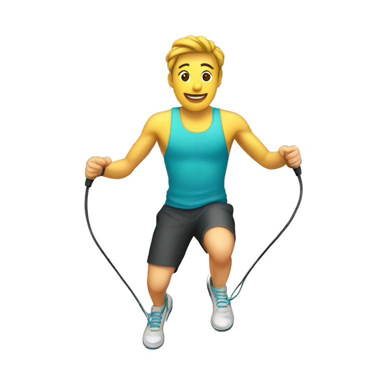 Skipping rope emoji