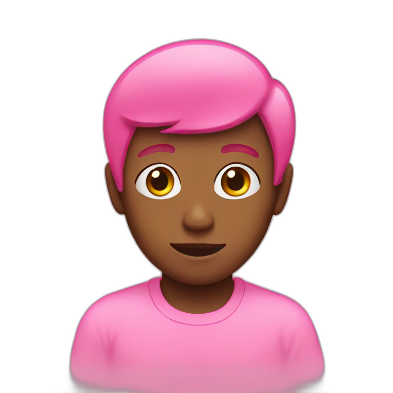 pink boy emoji