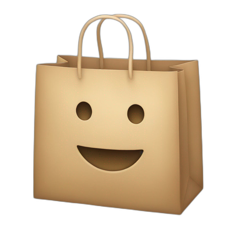 shopping bag  emoji