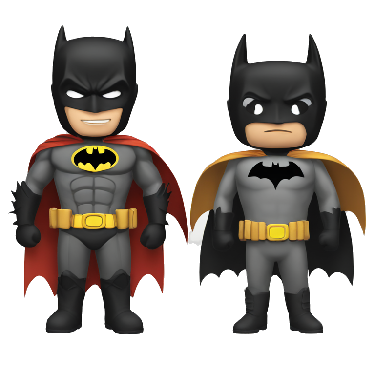 batman and robin but robin only emoji