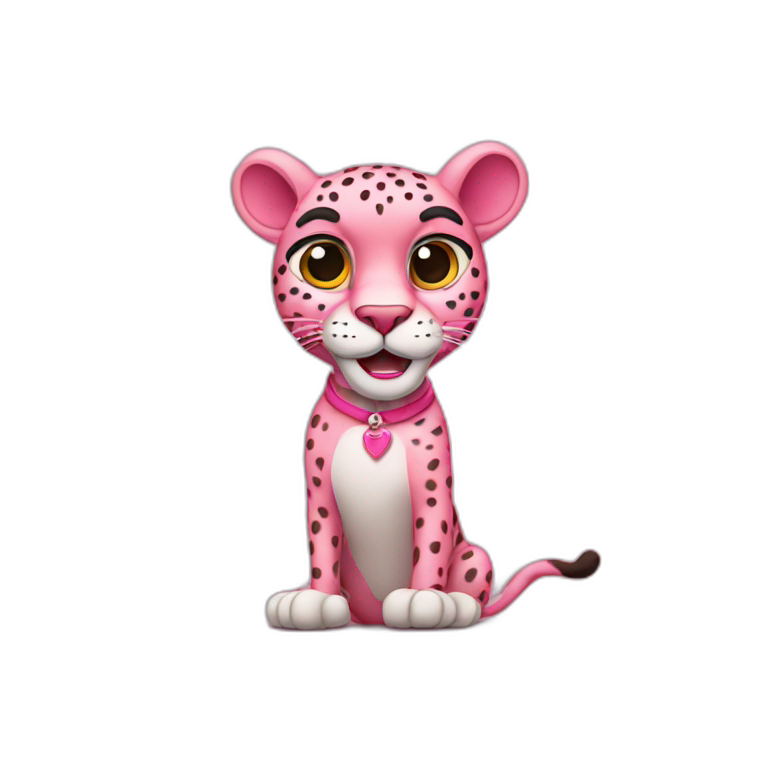 the pink panther emoji