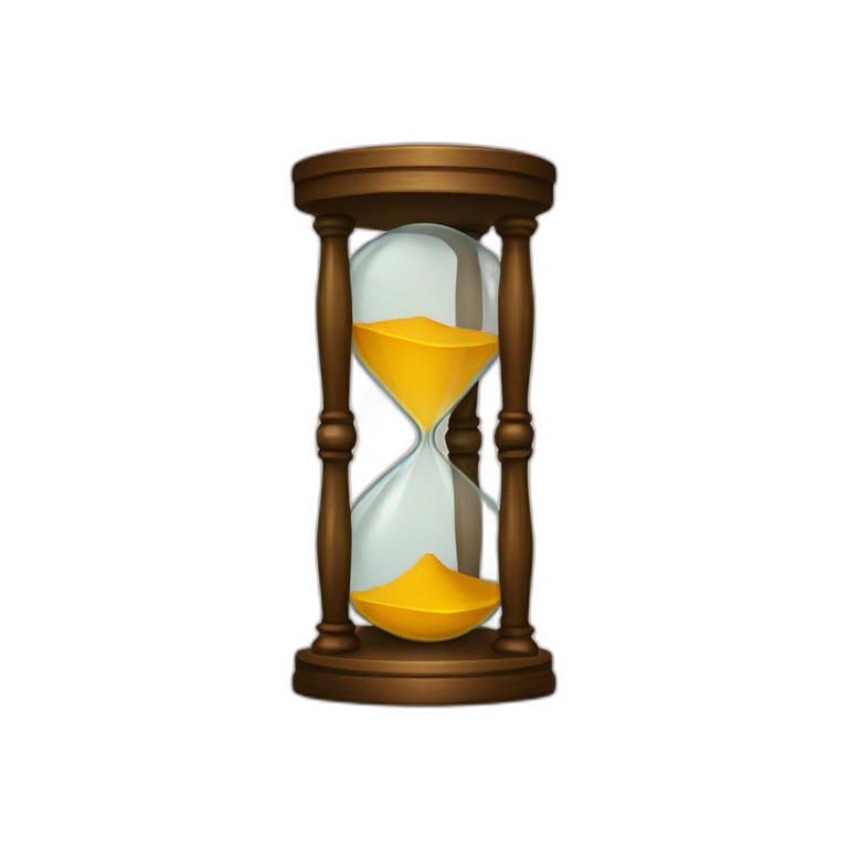 Hourglass emoji