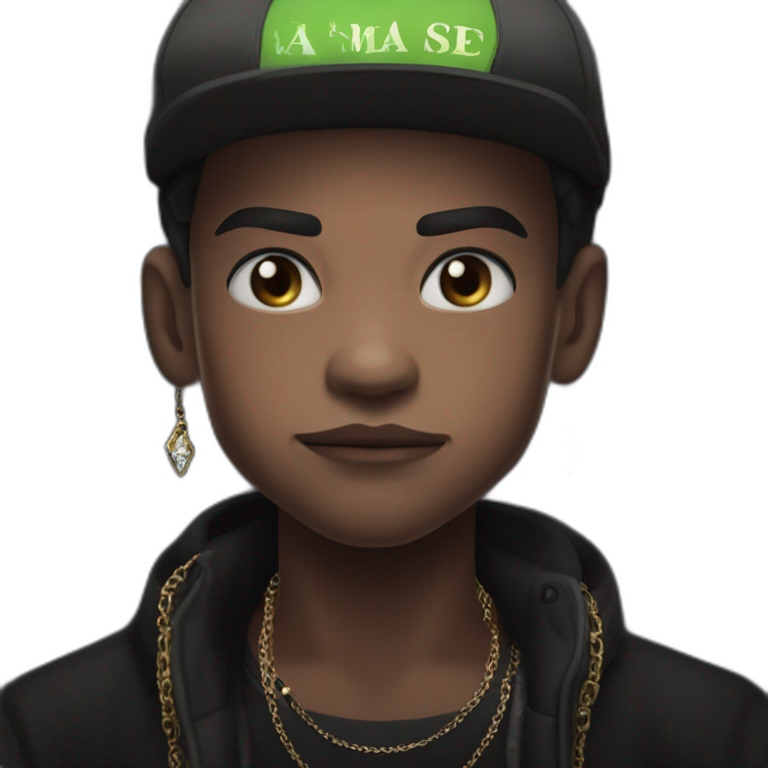 "Stylish Boy with Earrings" emoji