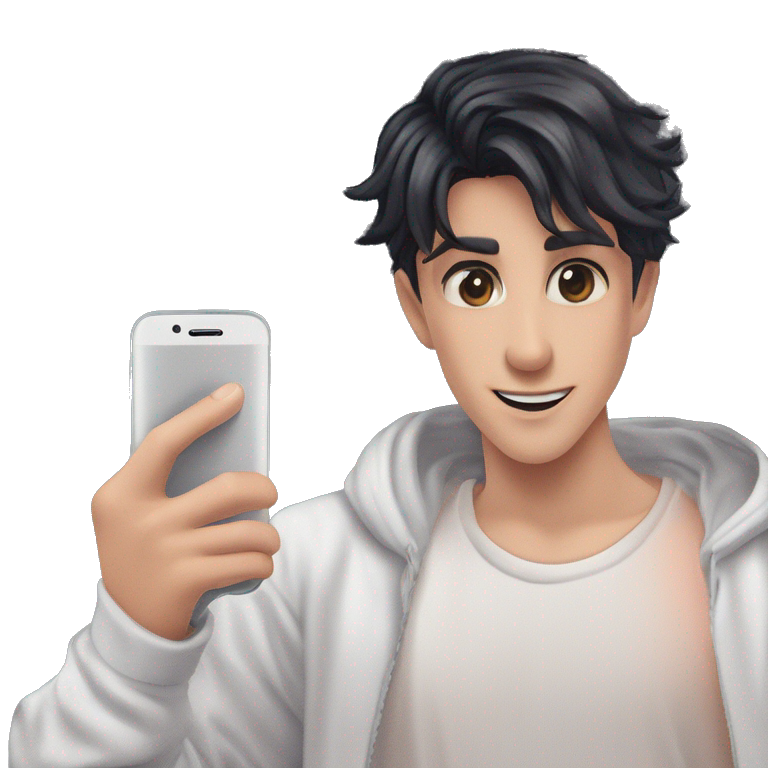 a day in selfies emoji