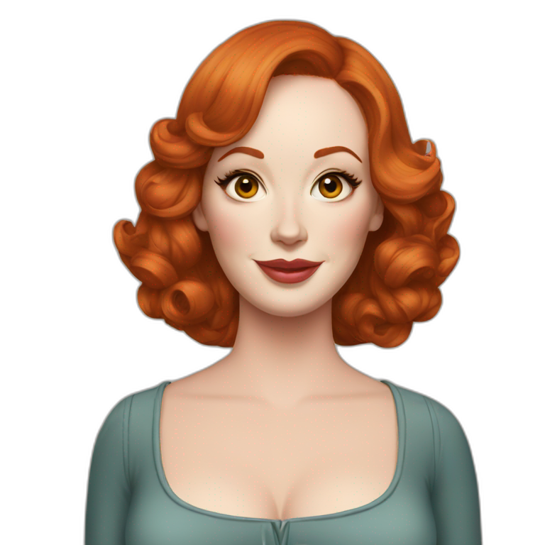 Christina Hendricks emoji