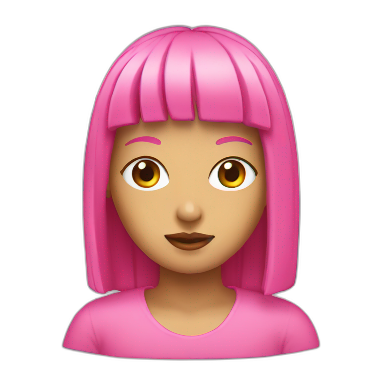 Lisa-Pink emoji