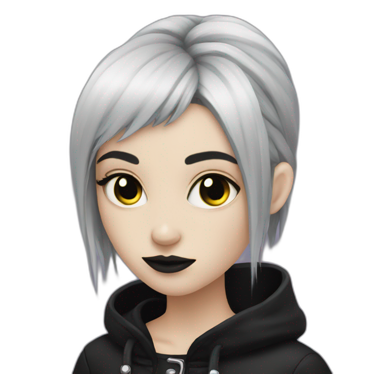 Goth girl  emoji