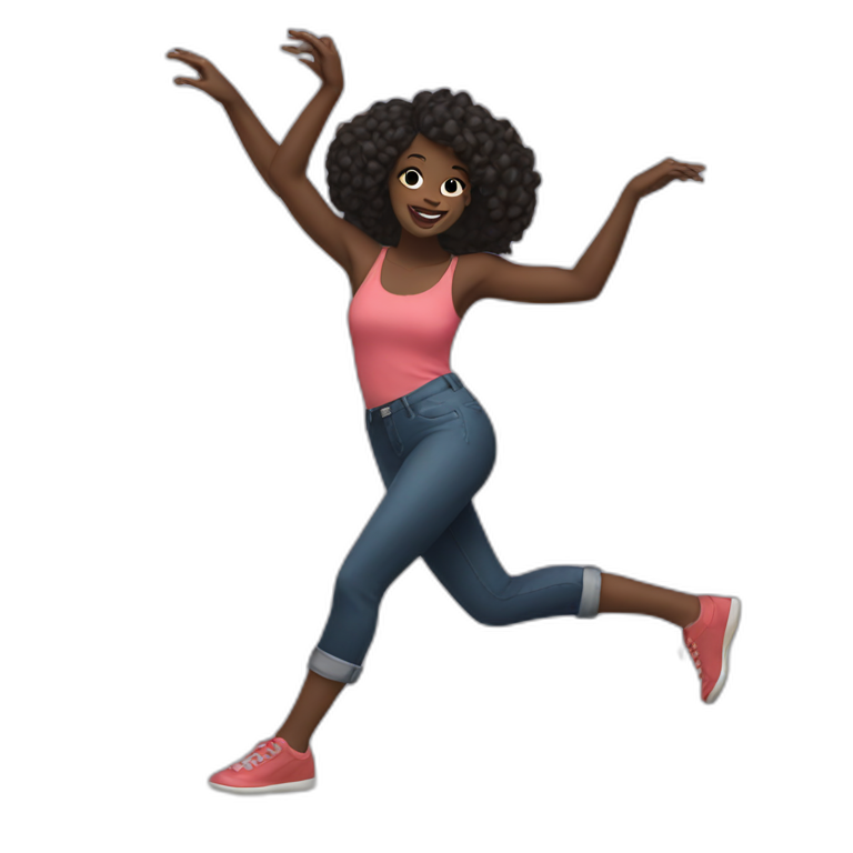 BLACK GIRLS DANCING emoji