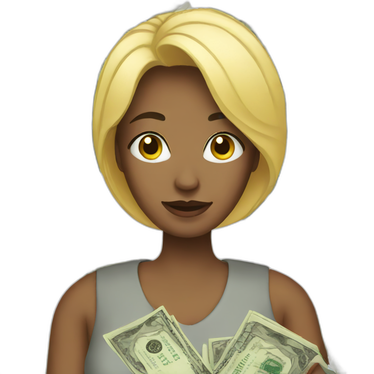 money mom emoji