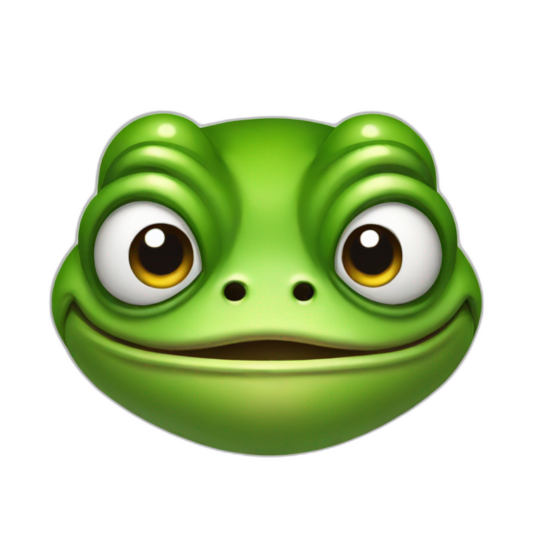 frog angry head emoji