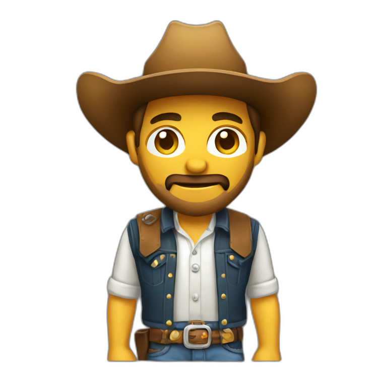 cowboy web designer emoji