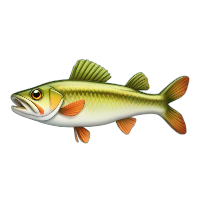 Pike fish emoji