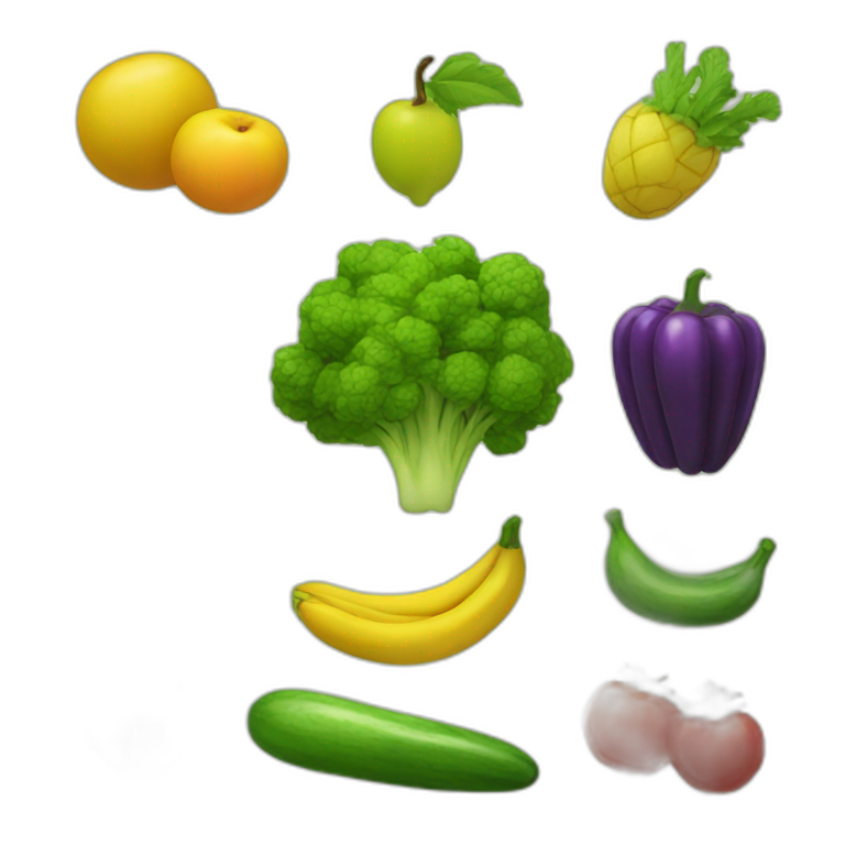 fruits and veggies from balance of nature emoji