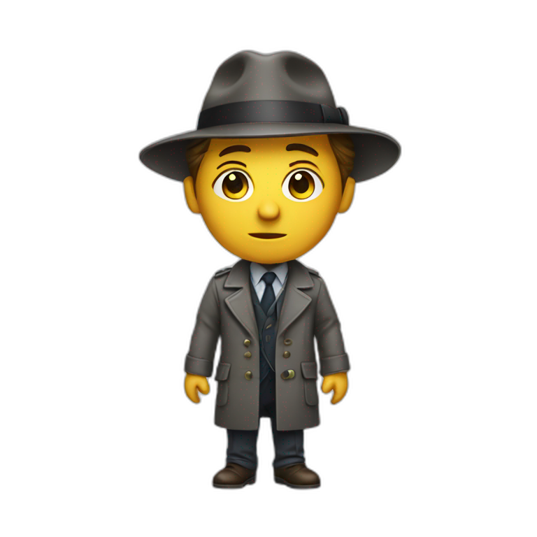 sneaky detective emoji