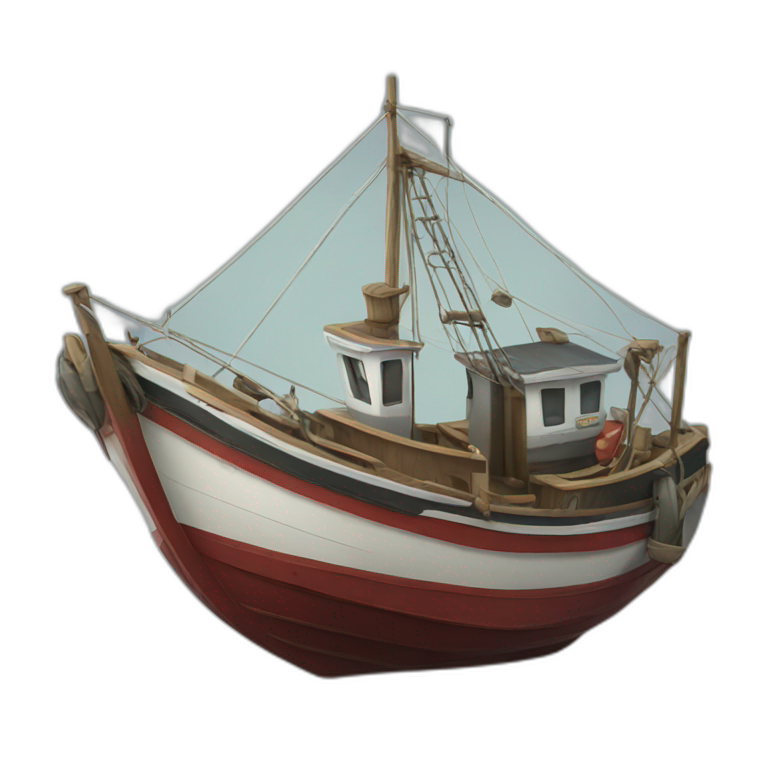 whaler fishing boat emoji