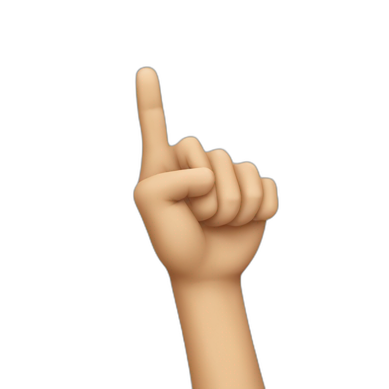 hand pointing right emoji