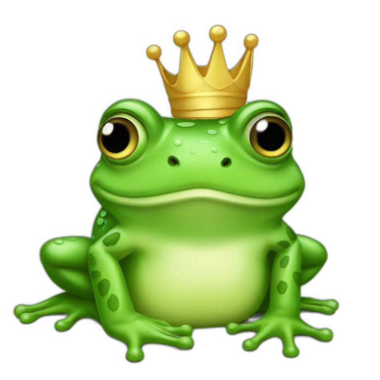 Princes-frog emoji
