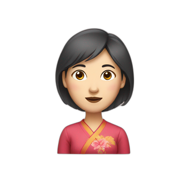 chinese woman emoji