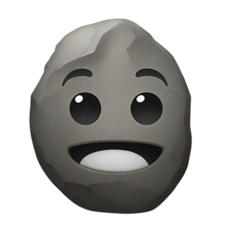 Rock on emoji with a face emoji