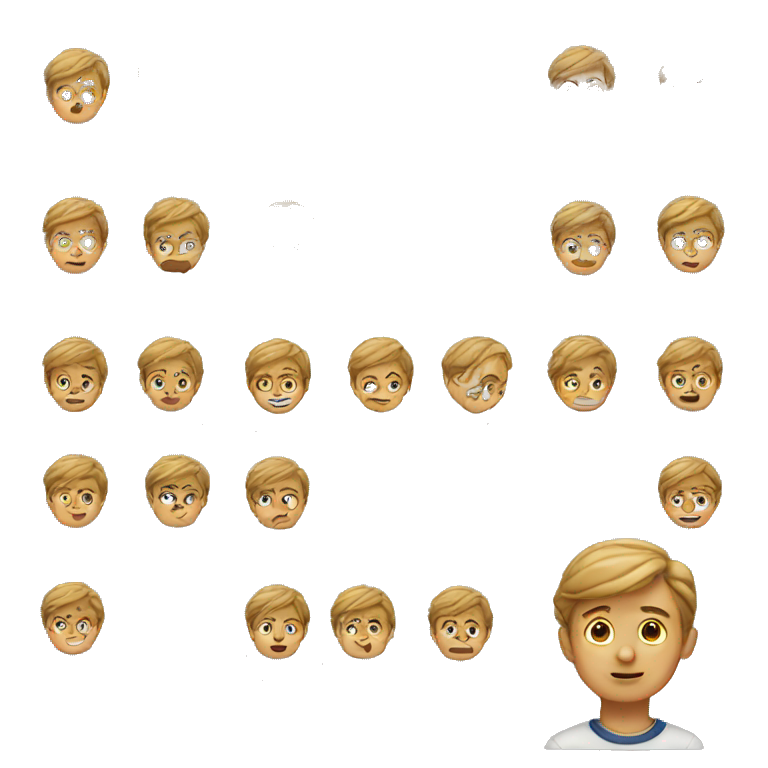 Smart boy  emoji