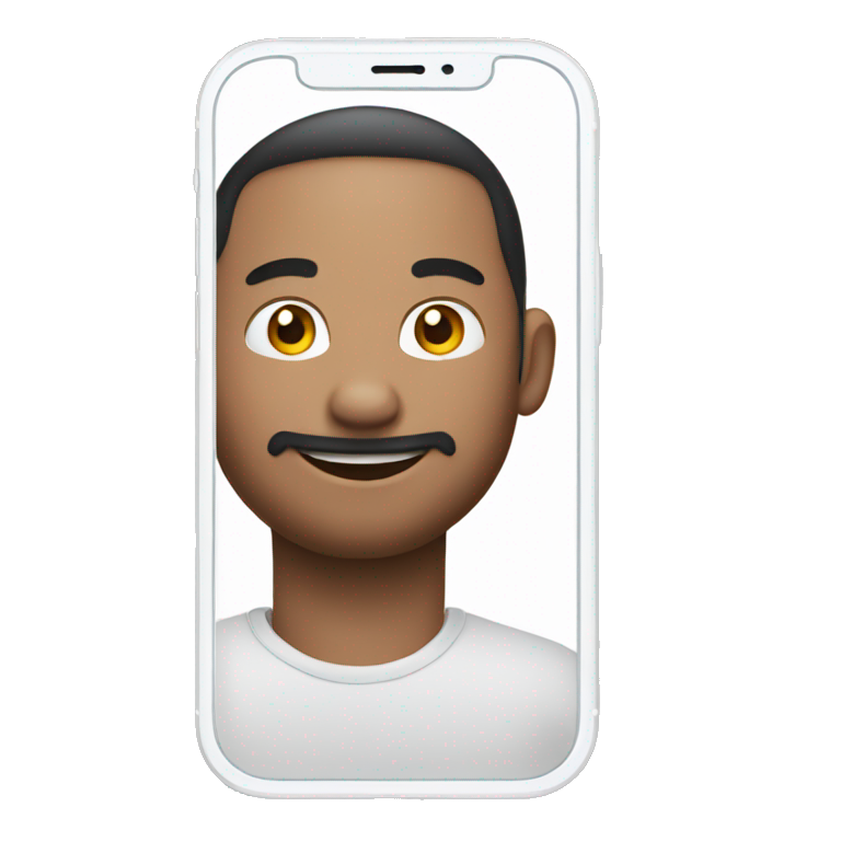 white iphone 13 pro max emoji