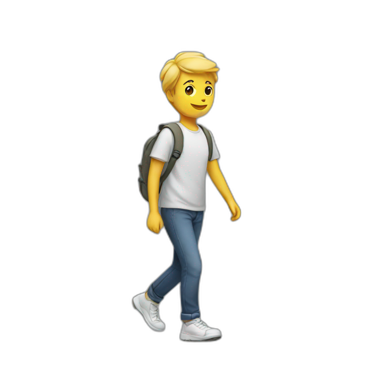 Walking  emoji