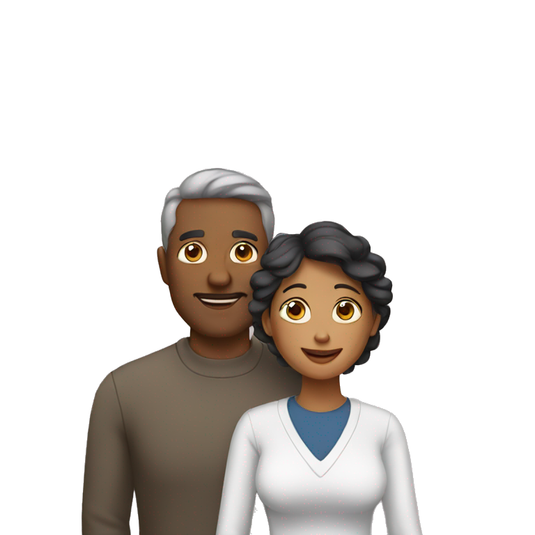 mom and dad  emoji