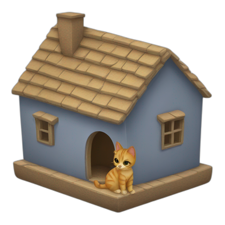 cat-house emoji