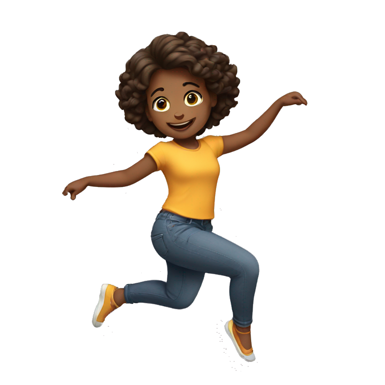 Girl dancing  emoji