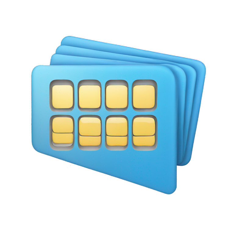phone sim card  emoji