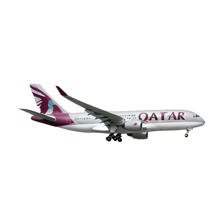 Qatar Airways air plane emoji
