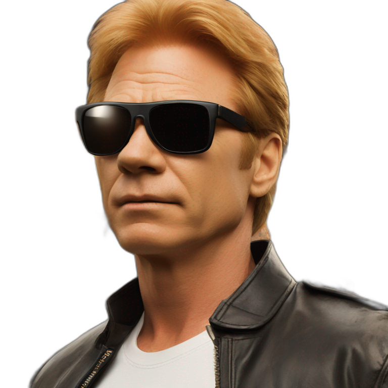 david caruso sunglasses in front of an explosion emoji AI Emoji Generator