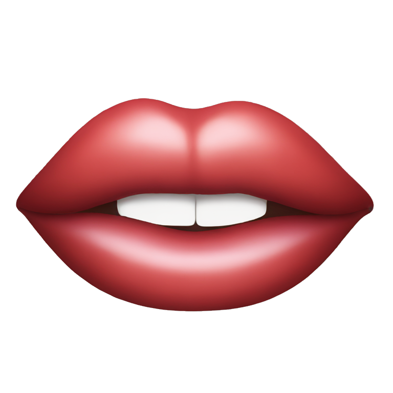 lip emoji