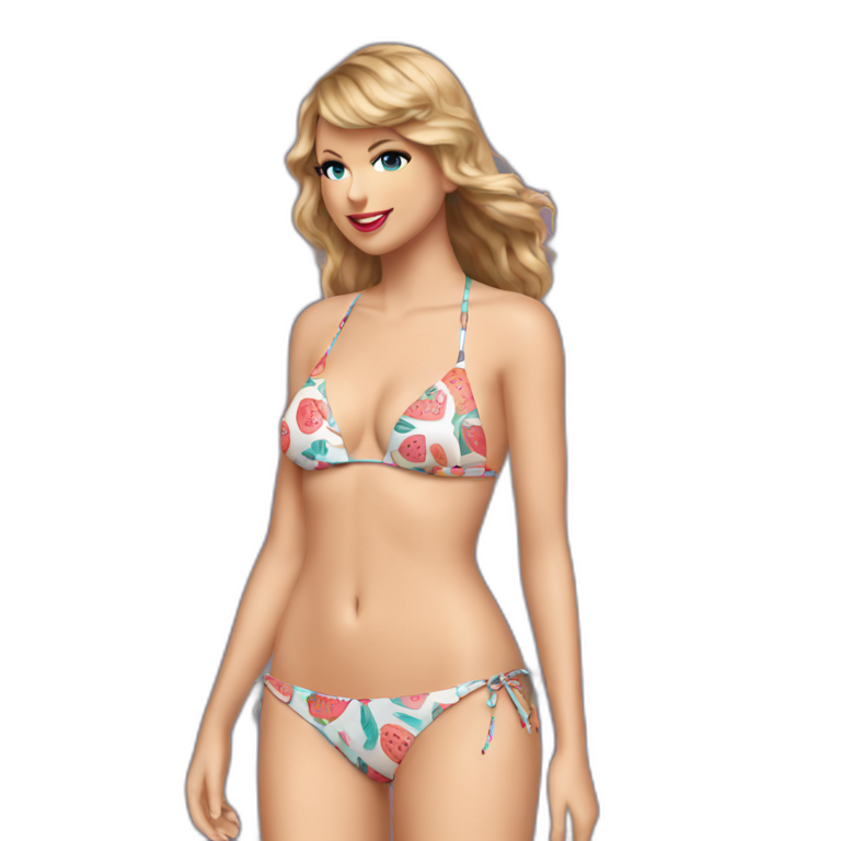 Hot Taylor swift bikini emoji
