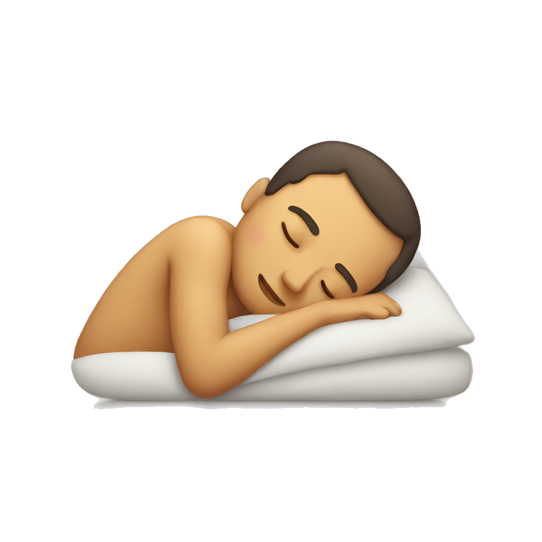 sleeping guy emoji