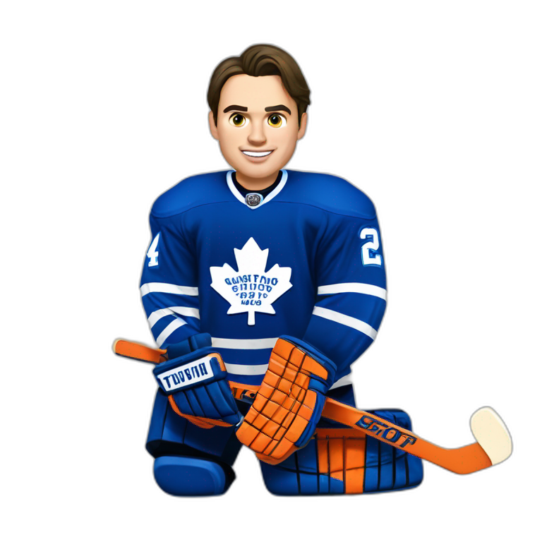 Auston Matthews hockey Toronto emoji