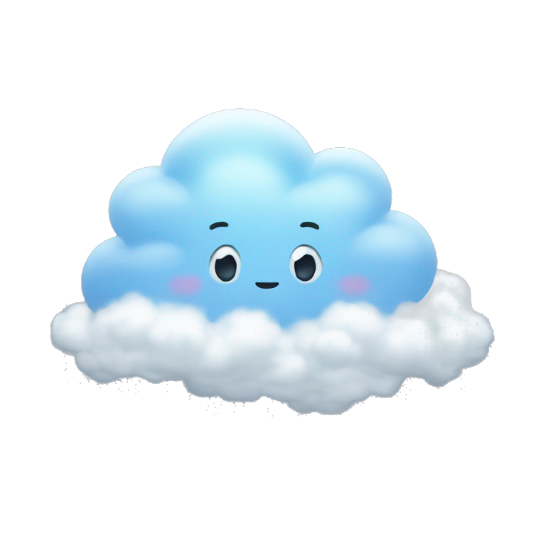 Cloud emoji