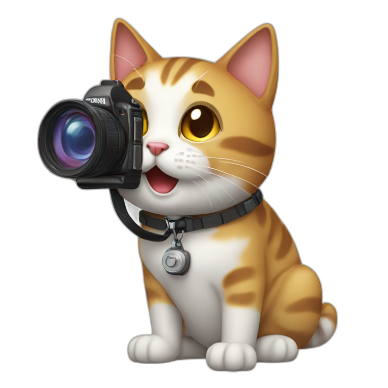 happy-cat-operating-camera emoji