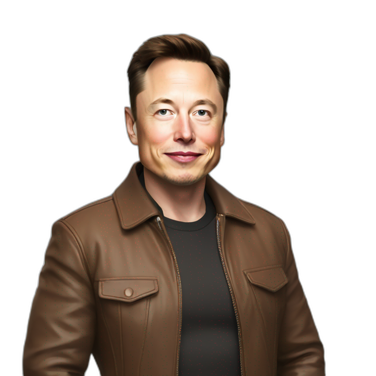 Elon Musk in ken emoji