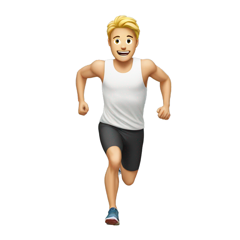 Running man emoji