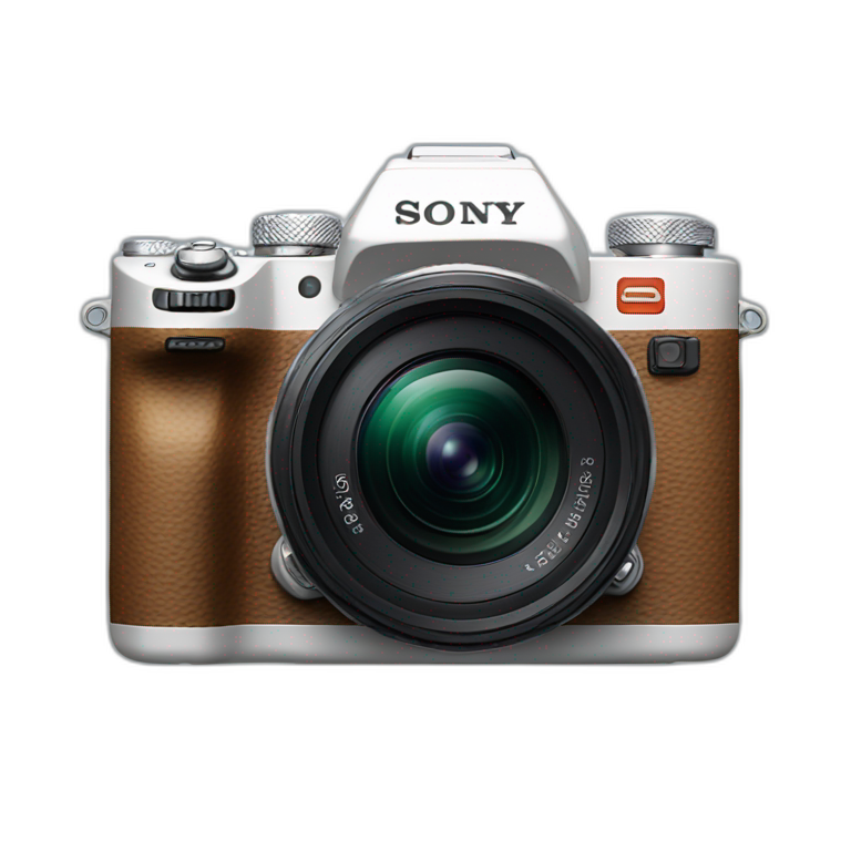 Camera Sony a6400 emoji