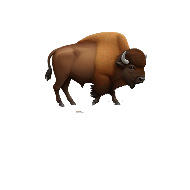 bison emoji